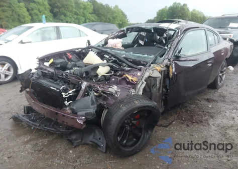 2021 Dodge Charger Scat Pack Rwd из США, поврежденный, VIN 2C3CDXGJ8MH578006